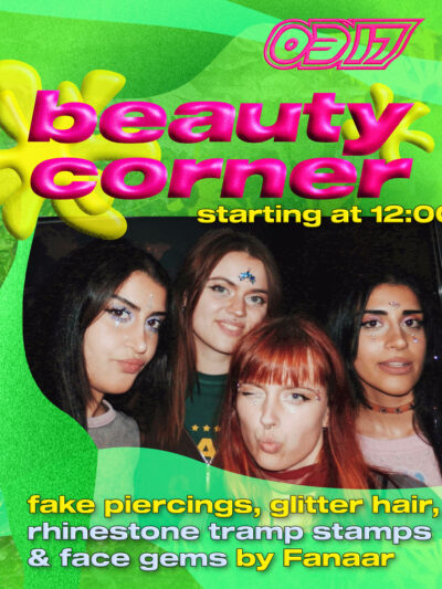 Beauty corner: Iannis, Hannah, Meghan, Loeki, Fanaar